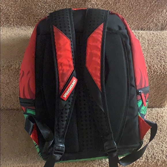 NBA Young Boy x Spray Ground Diablo Bear BackPack - Picture 4 of 5